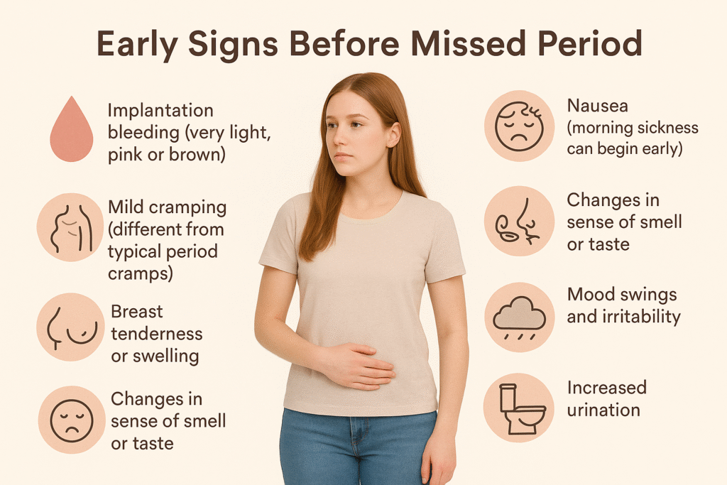Early Signs Before Missed Period