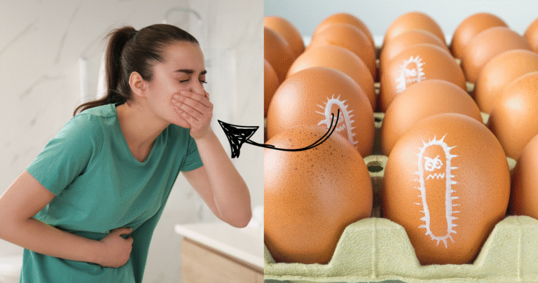 Recalled egg carton with plant number P 1099 and date range